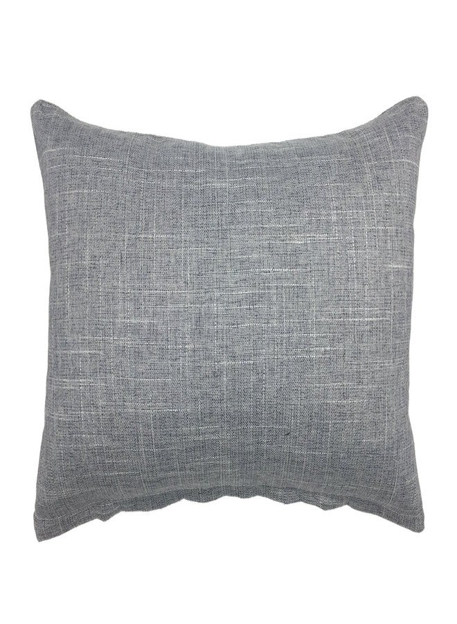 YOUR SMILE Solid Color Oblong Rectangle Decorative Cotton Linen Throw Pillow Case Cushion Cover Pillowcase for Couch Sofa Bed,12 x 20 Inches,Grey - Image 1