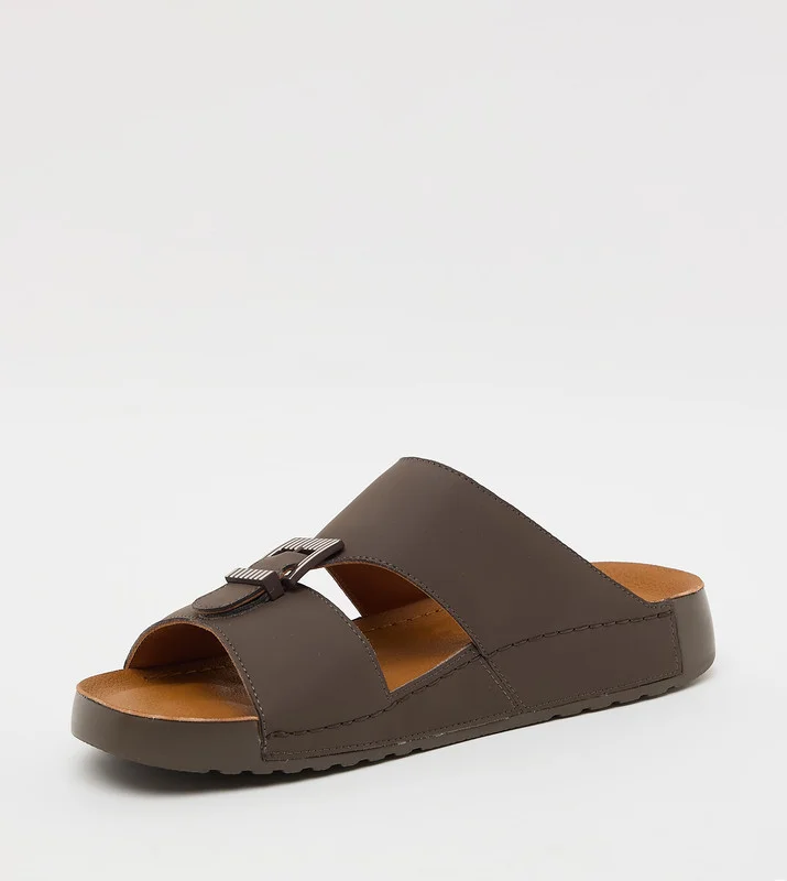 ستيف مادن SNOL Brown Men's Comfort Sandals