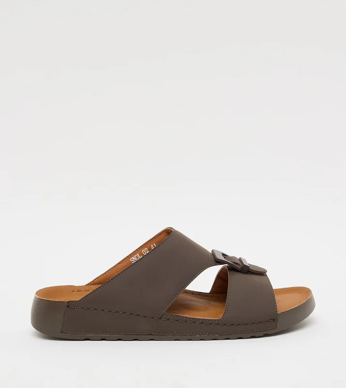 ستيف مادن SNOL Brown Men's Comfort Sandals