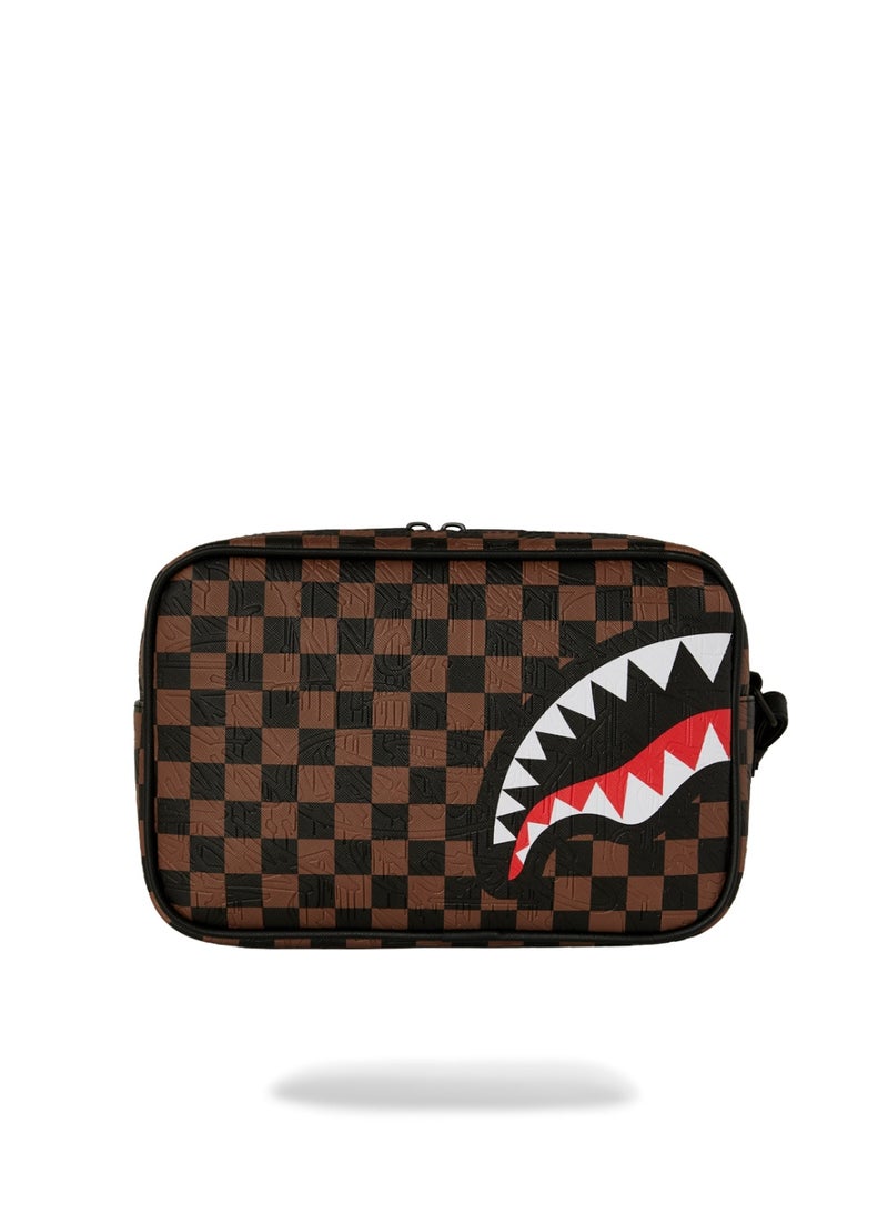 SPRAYGROUND حقيبة مستحضرات التجميل المنقوشة CHECK 2 - Image 3