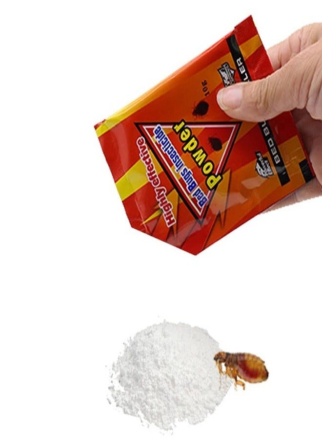 Generic 50 Pack Highly Effective Bed Bugs Killer Powder Insect Repellent Powder To Kill Iice Ticks And Fleas Indoor Pest Bait Insecticide Powder 50×10g  - Image 2