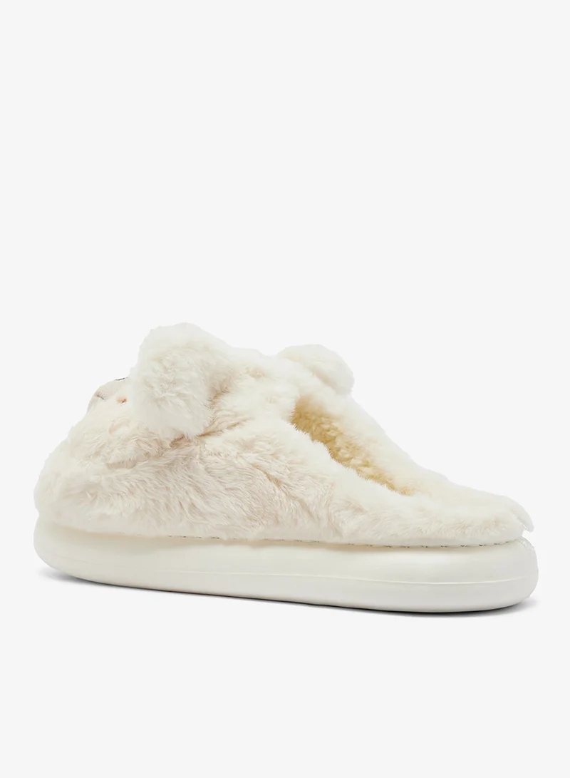 Ginger Cozy Fur Bedroom Slippers