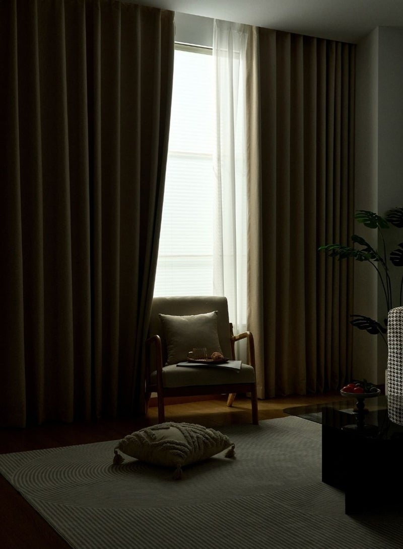 QBAID Blackout Curtains for Bedroom Living Room, Grommet or Hook Top, Multiple Sizes - Image 5