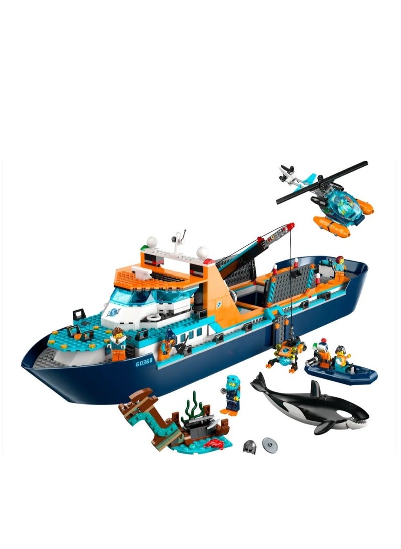 LEGO LEGO City Arctic Explorer Ship 60368 Building Set  - Image 2