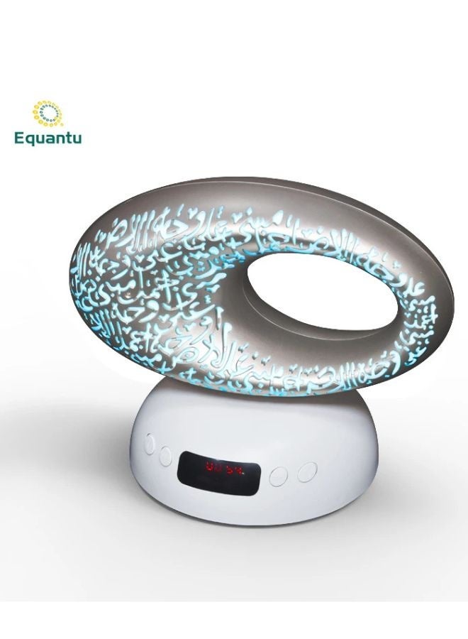 Equantu SQ606 Premium Quran Speaker Museum Of The Future Design Digital Quran Speaker Wireless LED with Azan Clock and App control - Image 1