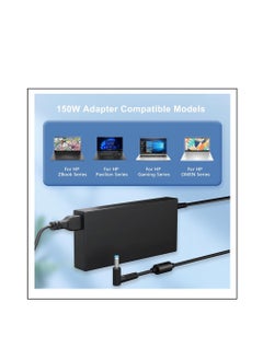 Ntech NTECH (150W) AC Adapter Charger For HP Zbook 15 G3 G4 G5 G6 ZBook Studio G3 G4 G5 G6 G7 G8 OMEN by 15 17 Pavilion Gaming 15 17 Laptop Power Supply (Not Fit for 230W 200W)  - Image 3