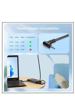 Ntech NTECH (150W) AC Adapter Charger For HP Zbook 15 G3 G4 G5 G6 ZBook Studio G3 G4 G5 G6 G7 G8 OMEN by 15 17 Pavilion Gaming 15 17 Laptop Power Supply (Not Fit for 230W 200W)  - Image 2