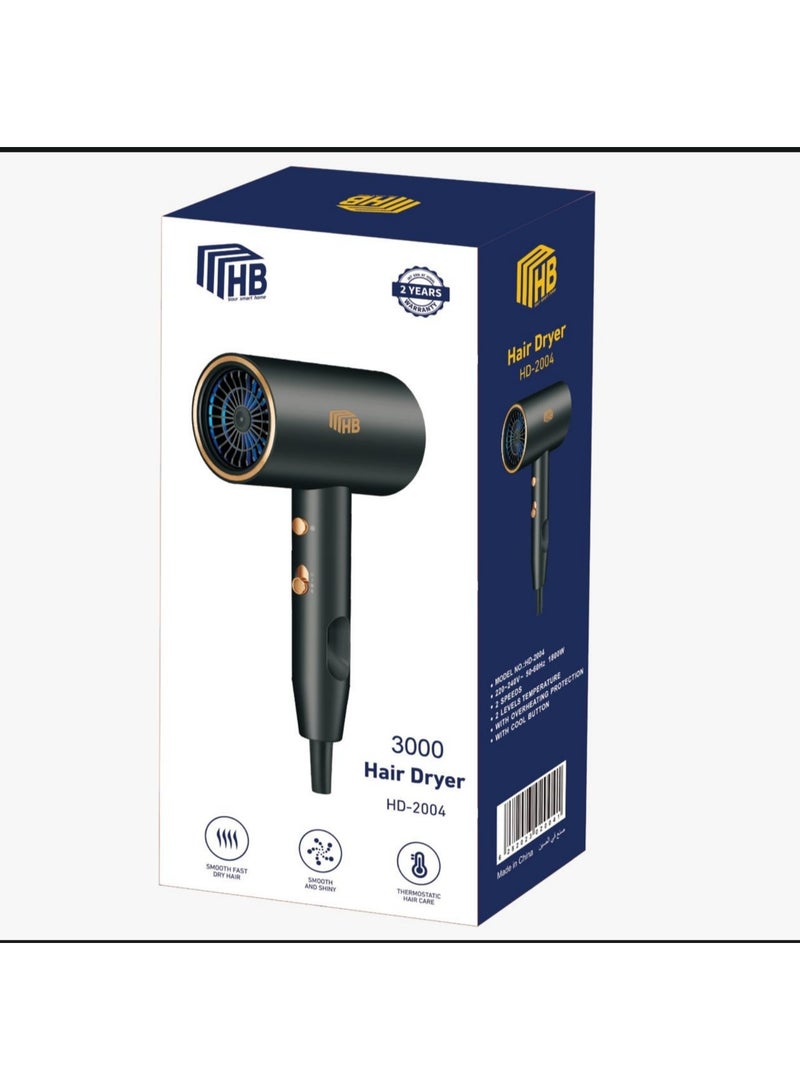MHB Pro Style Hair Dryer - 1800 Watts - Image 2