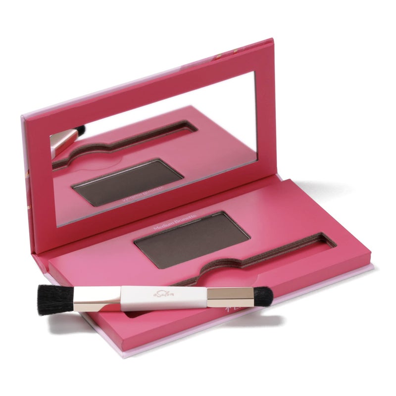 eSalon Root Touch Up  Brow Powder Conceal  Cover Medium Brunette  Hairline Powder for Women  Scalp Concealer  Filler for Thinning  Gray Hair Coverage  Creates Thicker  FullerLooking Hair