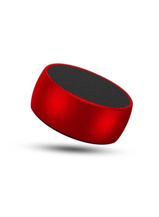 NIBEMINENT Mini Portable Wireless Blutooth Speaker With Buckle Red - Image 2