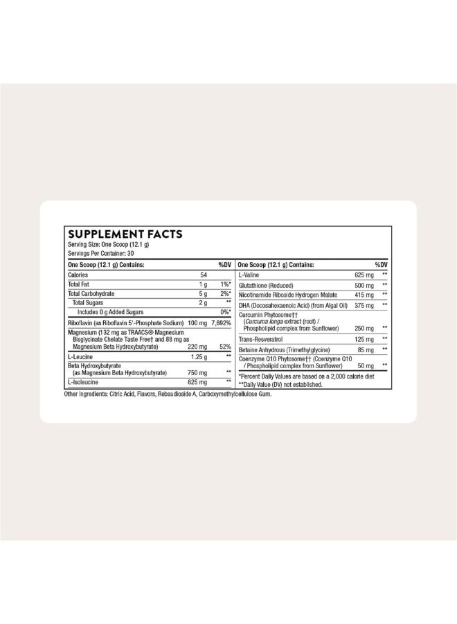 Thorne SynaQuell+ - Dietary Supplement - Net wt 12.8 oz (363 g) - Image 2