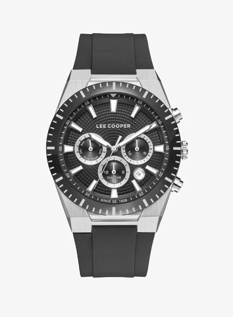 Lee Cooper Men's Silicone Multi Function Watch LC08088.351 - 42 mm
