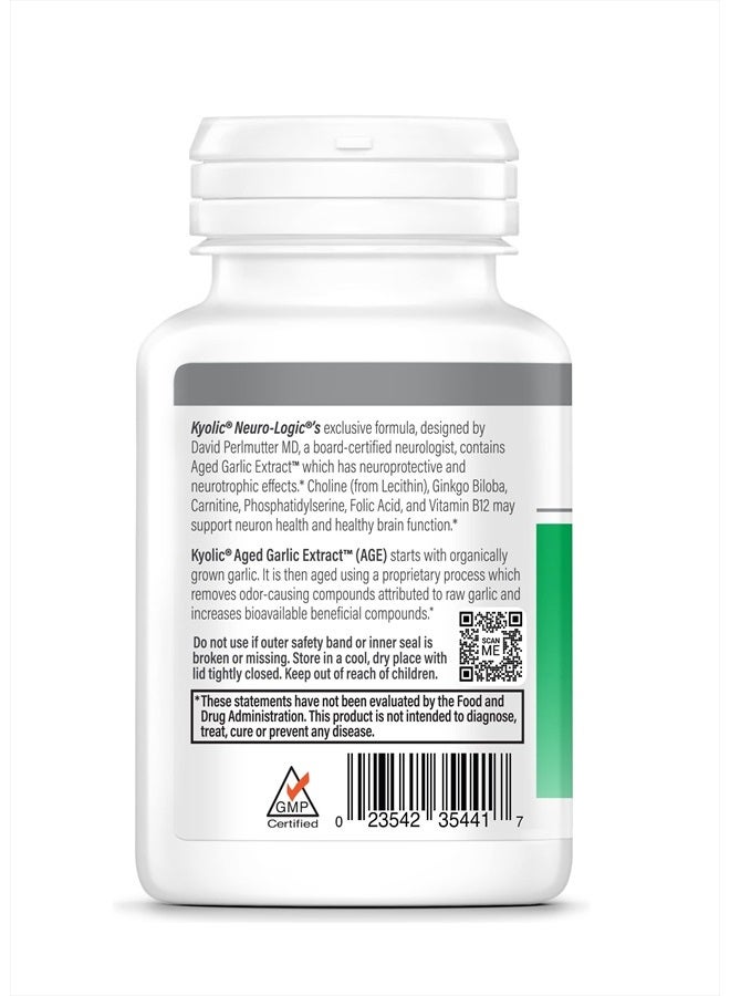 kyolic Specialty Series, Neuro-Logic, Memory, Learning & Sharpness, 120 Capsules - Image 2
