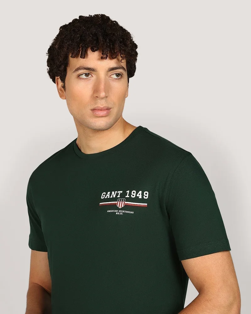 GANT  Graphic Short Sleeve T-Shirt for Men | Best Price UAE
