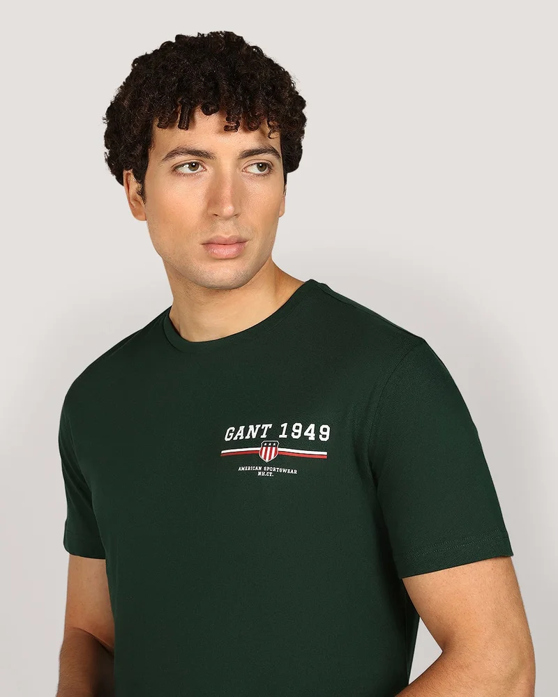 GANT  Graphic Short Sleeve T-Shirt for Men | Best Price UAE