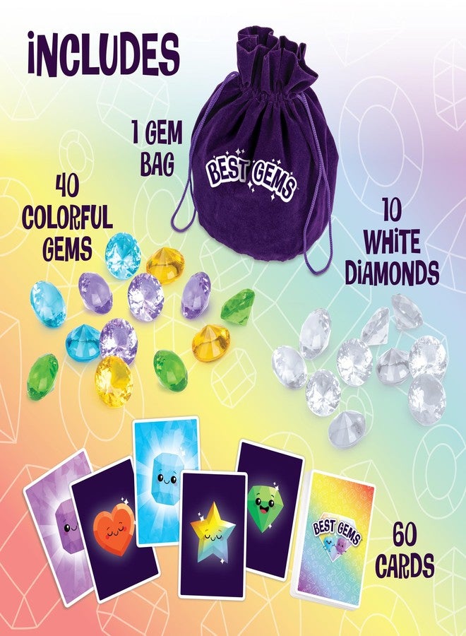 MindWare Best Gems Family Game for 5 Year Olds and up - Match Giant Gems to Earn Points, 2 to 4 Players - Image 2
