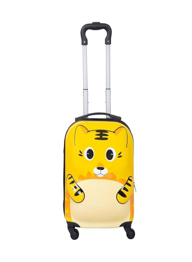 Polo Class Zoo Baby Tiger Hard-Sided Polycarbonate Kids Trolley Bag -18 Inches - Image 1