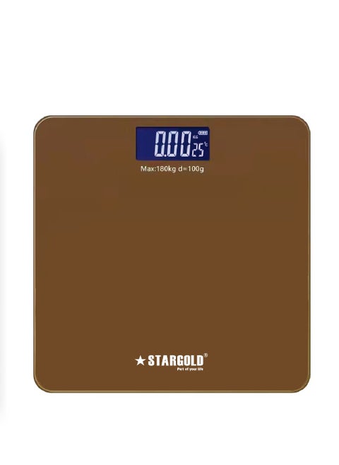 Digital Personal Weighing Scale, 180 KG Capacity, 6mm Tempered Glass, High Precision Sensors, Ultra Thin Design