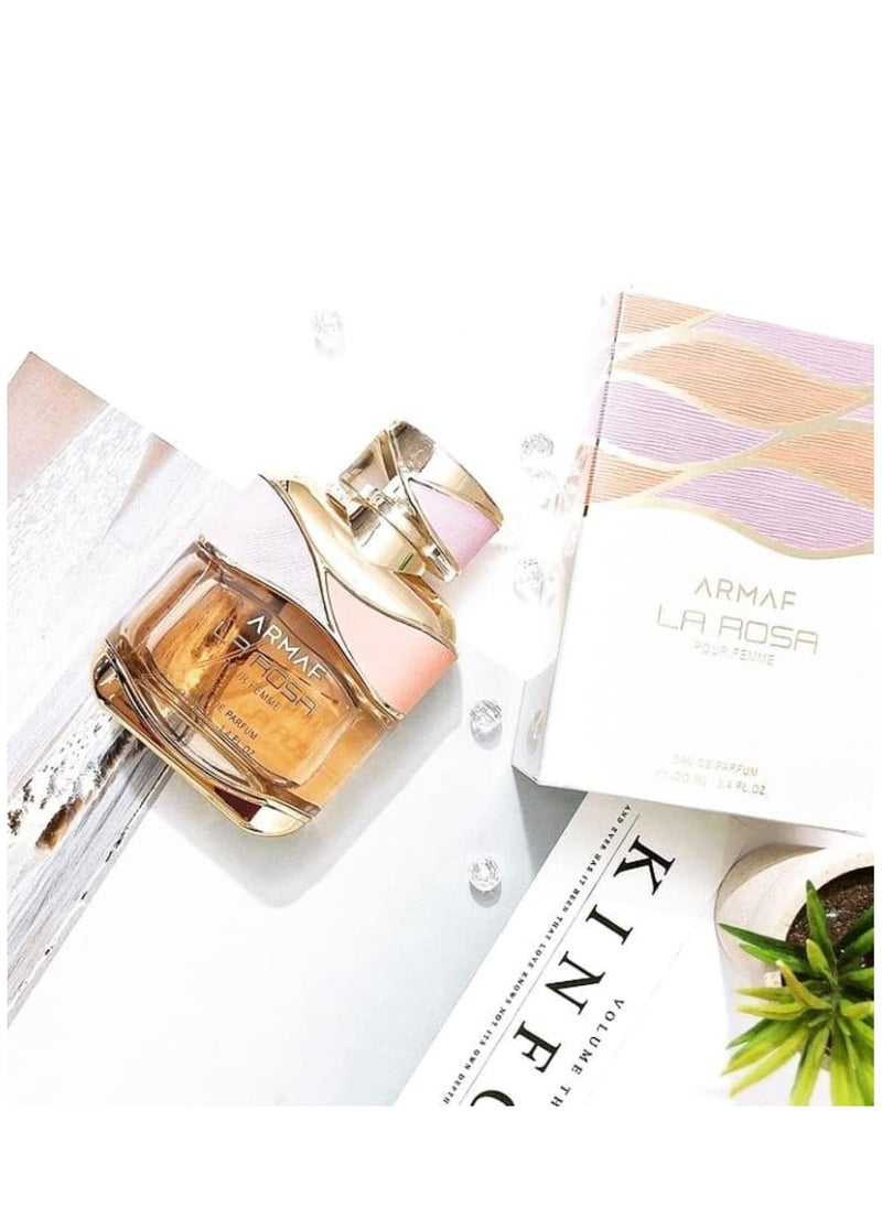 أرماف عطر لا روزا بور فيمي أو دي بارفان 100 مل للنساء، عطر زهري، عطر للنساء  - Image 5