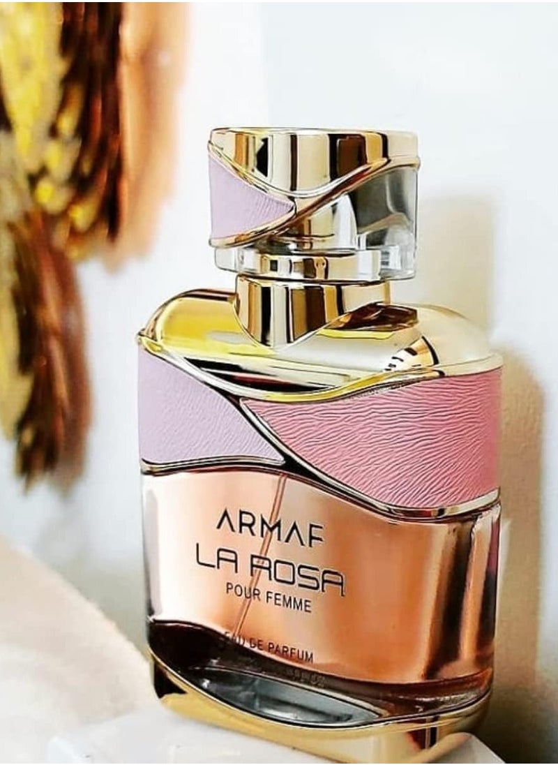 أرماف عطر لا روزا بور فيمي أو دي بارفان 100 مل للنساء، عطر زهري، عطر للنساء  - Image 4