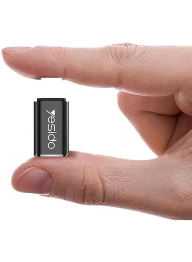 Yesido Type-C to Lightning Connector Adapter – Fast Charging & Data Sync | Compact USB-C to Lightning Converter for iPhone, iPad, MacBook – Durable & Portable - Image 3