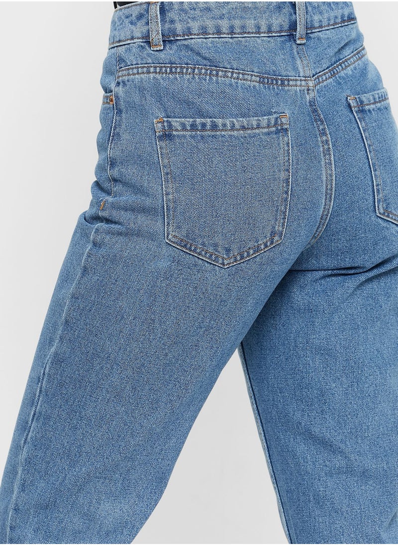 NEW LOOK - High Waist Mom Jeans - Image 1