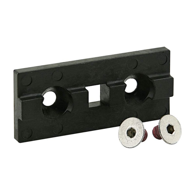 25-6706, 25 Series, Black Single Keyed Unibearing Linear Bearing Pad (2 Pack)