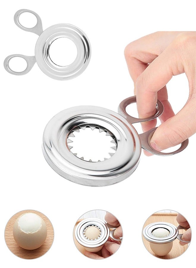 Sweet Life Egg Topper Cutter Stainless Steel Boiled Egg Cutter Cracker Shell Scissors Opener for Kitchen Tool Supply - Image 1