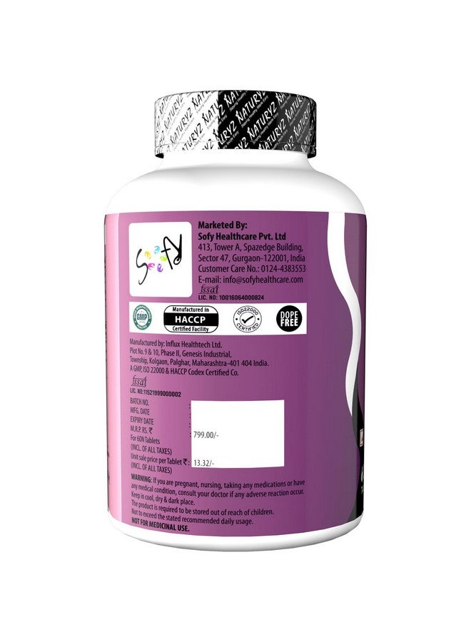 Naturyz - 1500mg Glucosamine, 400mg Chondroitin and 400mg MSM Per Serving for Cartilage Jointe Maximum Strength - 60 Tablets - Image 4