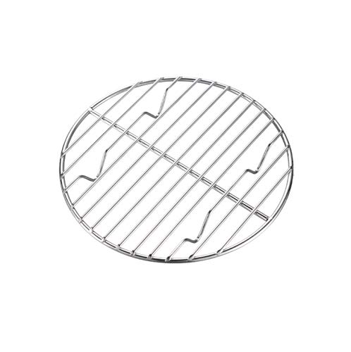 camping moon CAMPINGMOON Round Roasting Baking Steaming Cooling Rack Cooking Grid Grill Stainless Steel Fits for Dutch Oven (Diameter φ6.7inch, W17) - Image 1