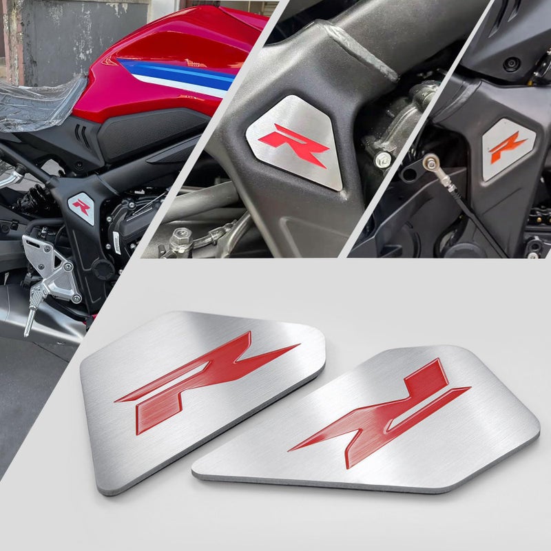 Midimttop fit for Honda CBR650R CB650R 2019 2020 2021 2022 2023 2024 2025 Stainless Steel Frame Side Decorative Frame Side Cover CBR 650R CB 650R Dress Up Parts RedSolid - Image 2