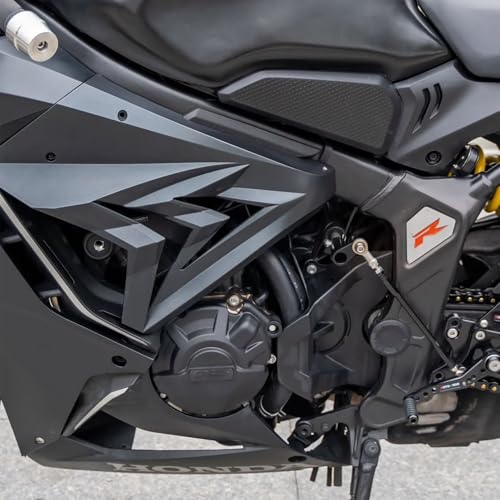 Midimttop fit for Honda CBR650R CB650R 2019 2020 2021 2022 2023 2024 2025 Stainless Steel Frame Side Decorative Frame Side Cover CBR 650R CB 650R Dress Up Parts RedSolid - Image 3