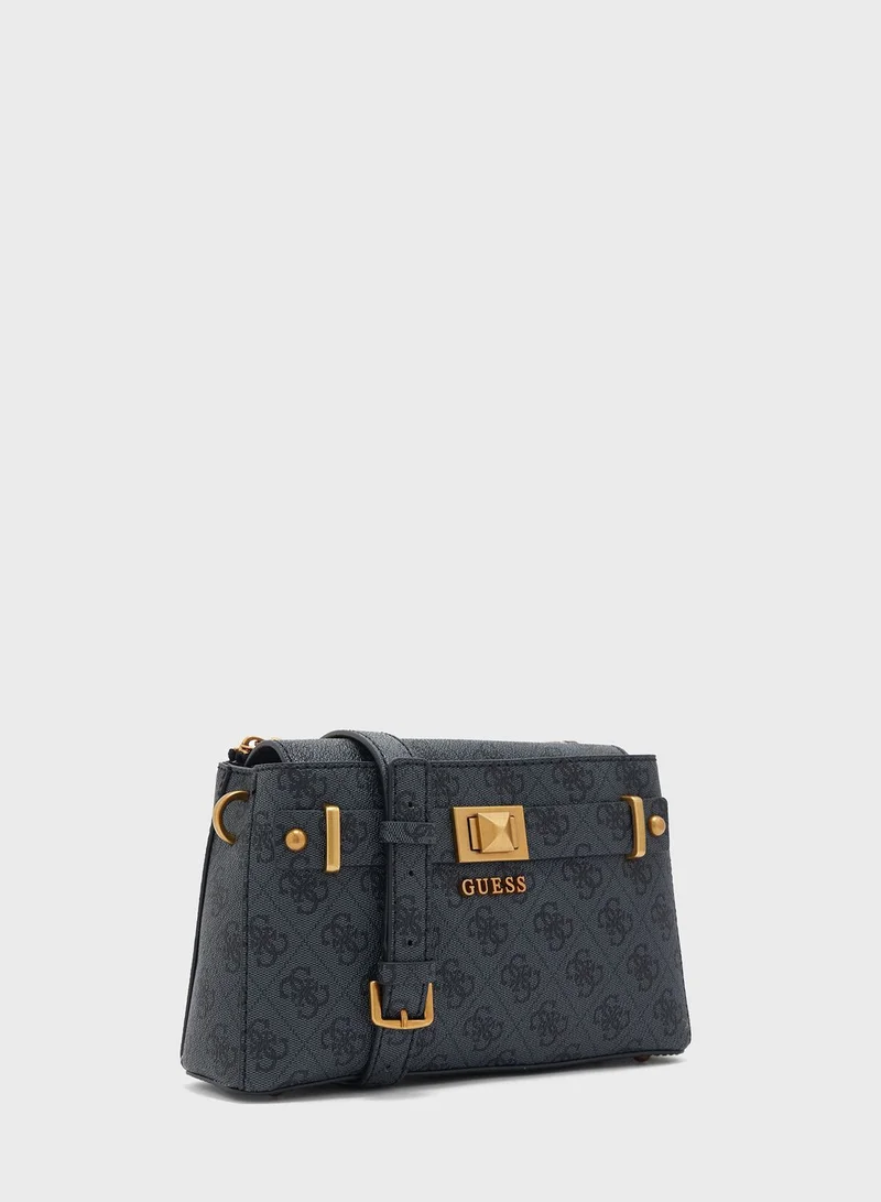 GUESS Aieta Society Crossbody Bag