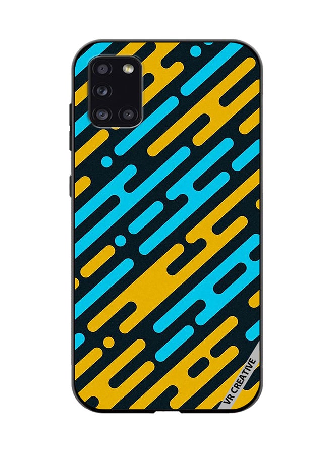VR CREATIVE Protective Case Cover For Samsung Galaxy A31 Abstract Design Multicolour - Image 1