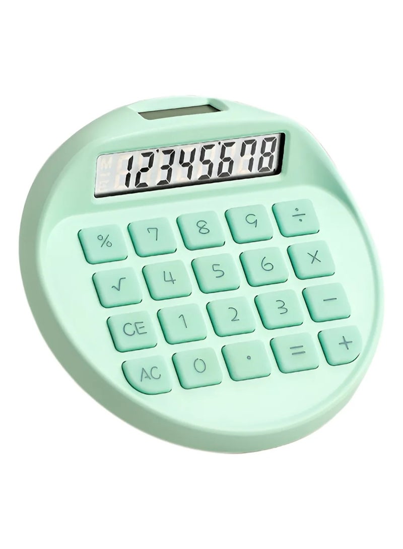 Portable Dial Calculator, Small, Cute Shape, Durable, Clear Number, Mini Calculator - Image 1