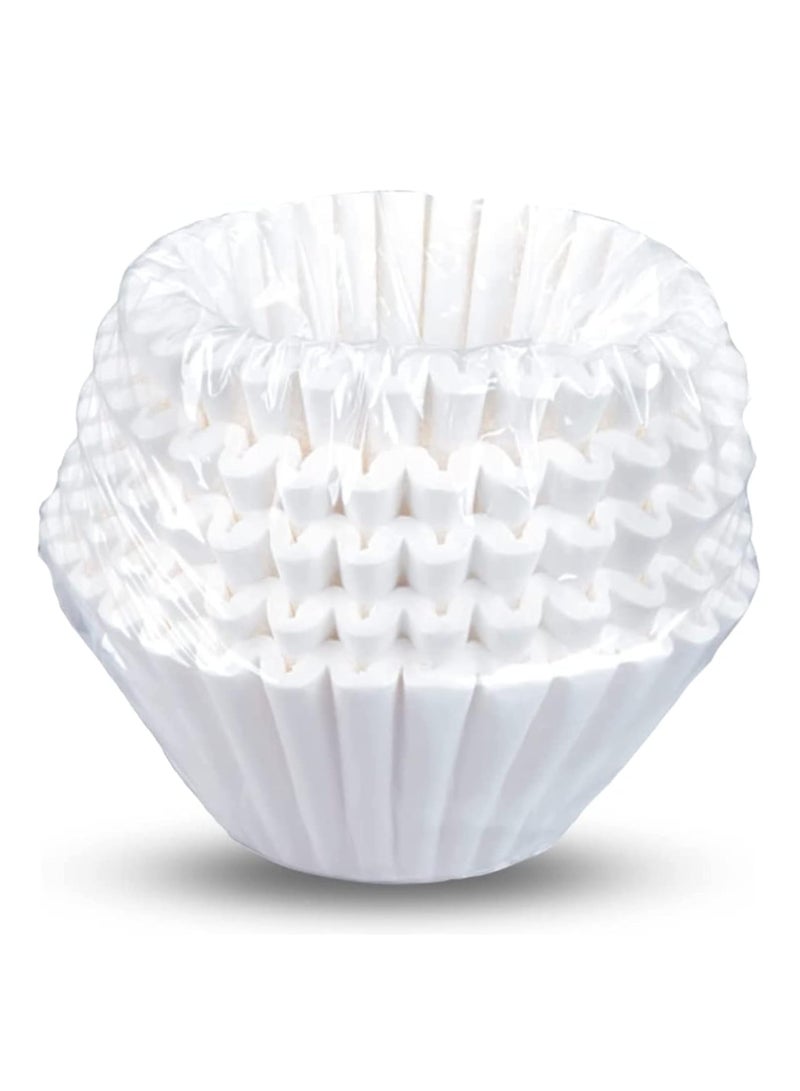 Basket Coffee Filter,Commercial Coffee Filters,Large Coffee Filters,Premium Quality, All-Natural,Big  Tall Filters Compatible with Coffee Machines（150 Pack） - Image 1
