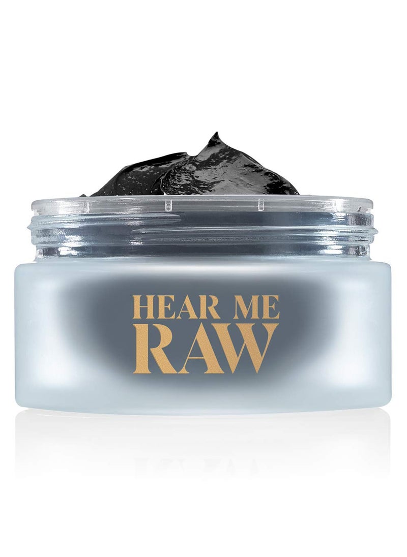 HEAR ME RAW - The Detoxifier with Charcoal+, Mask + Scrub, Full-Size, 2.5 oz - Image 1