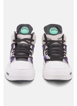 Reebok Men Pump Omni Zone Lace Up Basketball Shoes, White Combo  - Image 3
