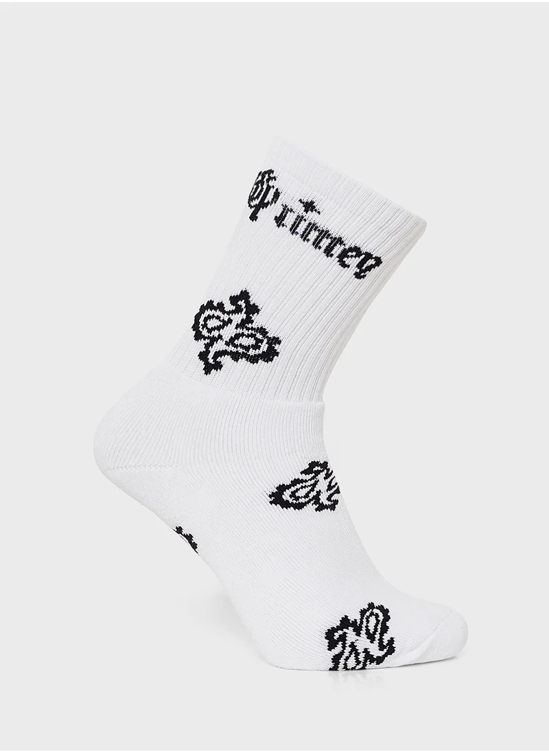 Grimey Nite Crew Socks