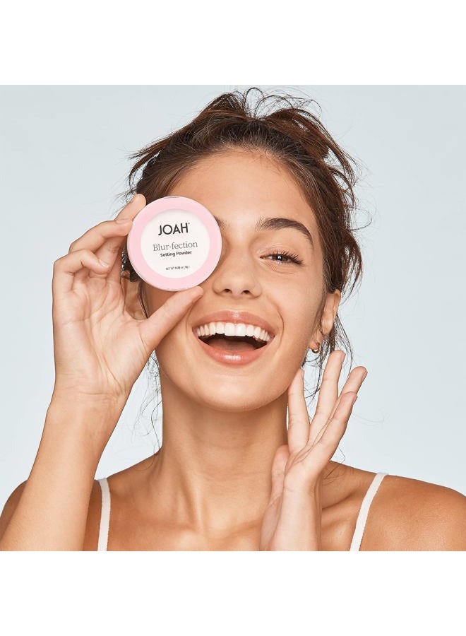JOAH Blur-Fection Setting Powder, Weightless, Translucent Powder, All Skin Types and Tones, Sheer Shine-Free Finish, Net Wt. 0.28 Oz. (8g) - Image 3
