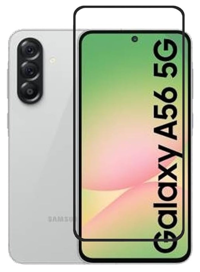 glassology Glassology 9H Tempered Glass Screen Protector For Samsung Galaxy A56 Support Fingerprint Unlock, Case Friendly, Anti-Scratch Film - Image 1