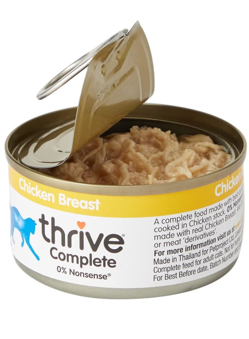 THRIVE Chicken Cat Wet Food 75g - Image 2