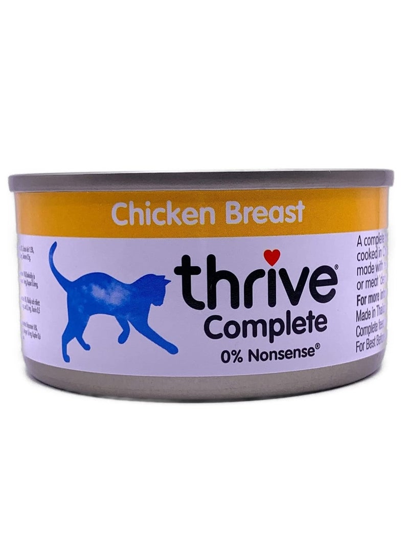 THRIVE Chicken Cat Wet Food 75g - Image 1