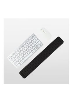 ECVV Memory Foam Mouse & Keyboard Wrist Rest Set for Pain Relief Easy Typing, Ergonomic Mouse Pad Wrist and Keyboard Wrist Support for Work/Gaming/Study  - Image 2