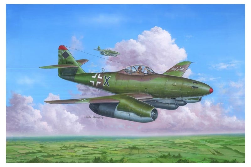 Hobby Boss Messerschmitt Me 262 A2a Model Kit - Image 4