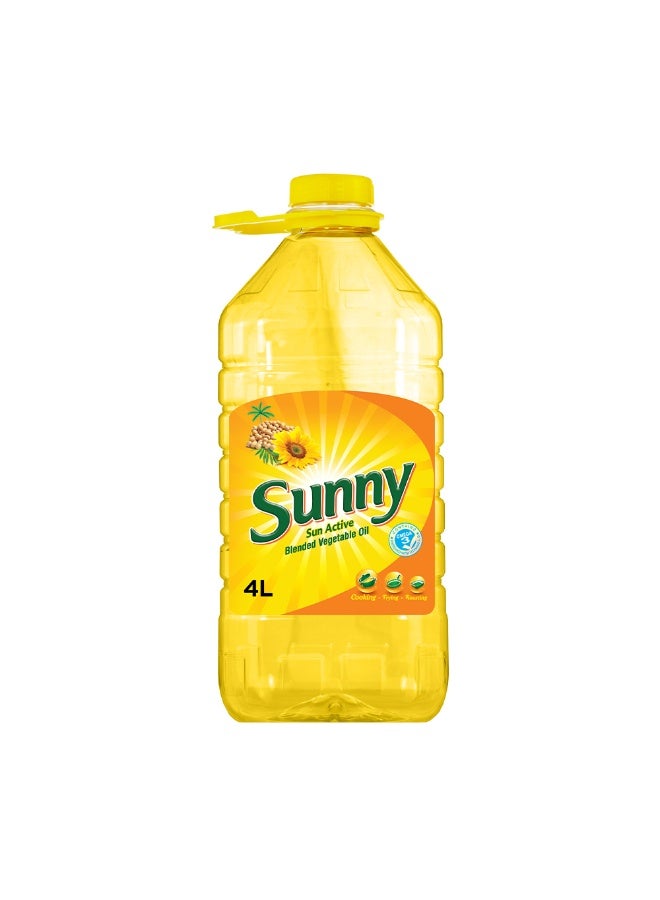 Sunny Sun Active Blended Vegetable Oil 4 L - Image 1