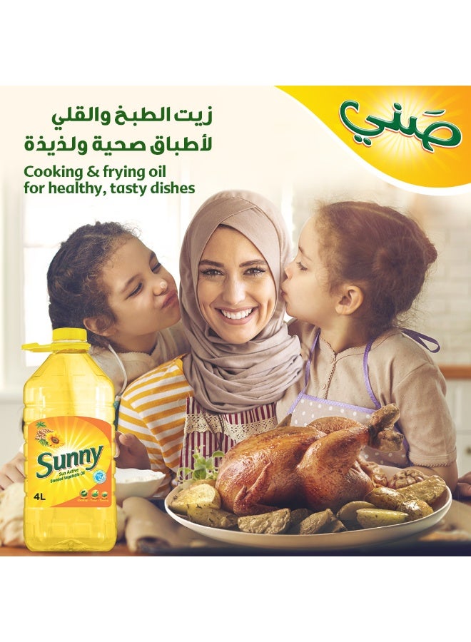 Sunny Sun Active Blended Vegetable Oil 4 L - Image 2