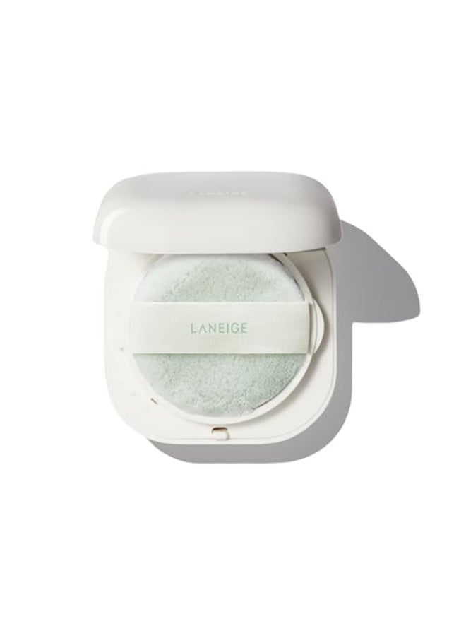 LANEIGE بودرة لانيج نيو بلورينغ الكورية للتحكم في الزيت مع إنهاء ناعم خالي من المسام، عبوة صديقة للسفر وغير قابلة للتسرب - Image 1