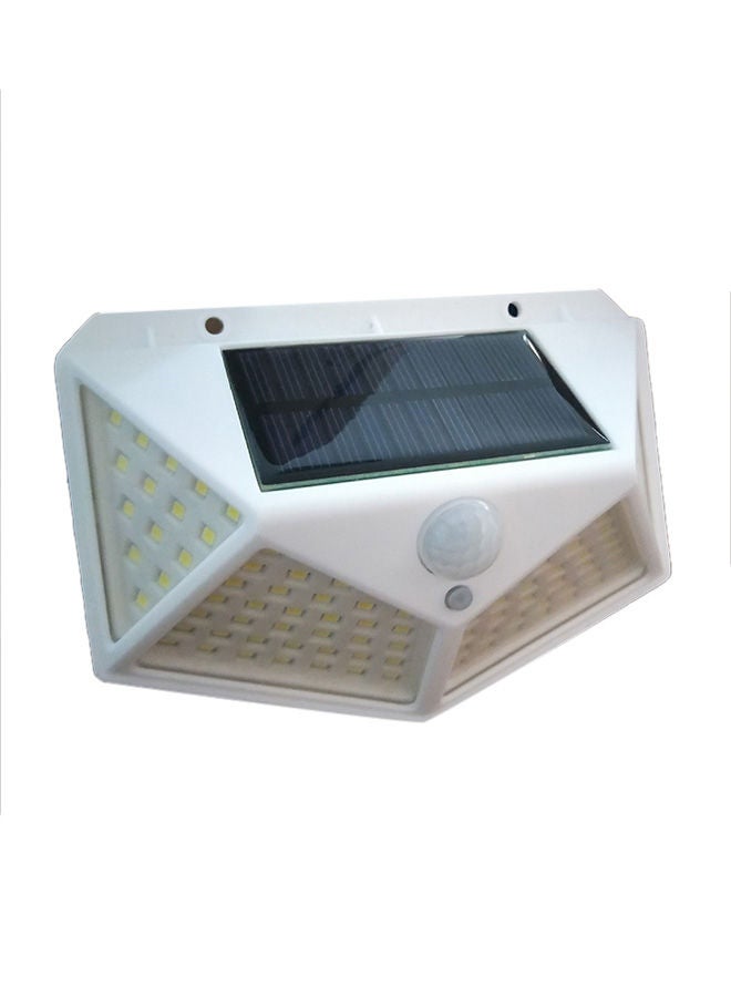 نيبمينينت مصباح مضاد للماء يعمل بالطاقة الشمسية مكون من 100 LED للاستخدام في الأماكن الخارجية أبيض - Image 1