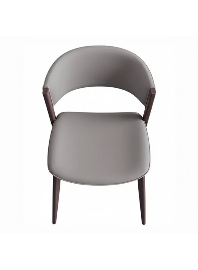 YI ONE Dining Chair – PU Leather High Resilience Sponge Chair, Stylish & Comfortable Seating for Living Room, Kitchen & Home Décor - Image 4